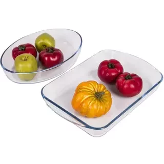 Набір форм Pyrex ESSENTIALS 900S030/7043 35*23см прямок + 30*21см овал