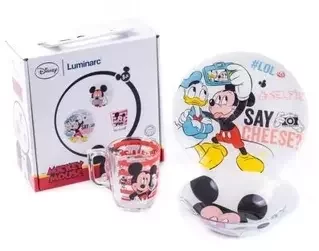 Набір дитячий Luminarc Disney Party Mickey N5278 3 предмета