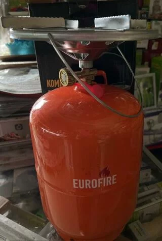 Комплект газовий кемпінг Tm Eurofire 5кг/12.5л