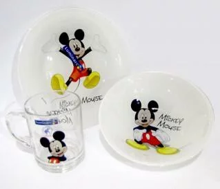 Набір дитячий Luminarc Disney Colors Mickey 3 предмета