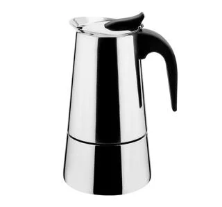 Кавоварка гейзерна Vinzer 50393 Moka Inox Induction 9 чашок нержавіюча сталь