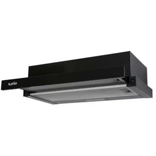 Витяжка Ventolux Garda 60 BK (500) LED