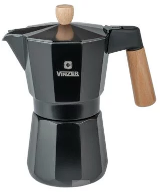 Гейзерна кавоварка Vinzer 50382 Latte Nero 240мл 6 чашок