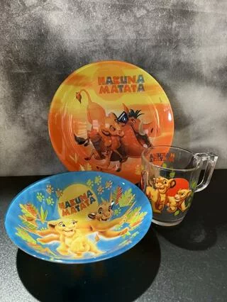 Набір дитячий Luminarc P9345 Disney Lion KIng3 предмета