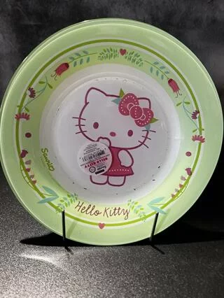 Тарілка десертна кругла дитяча Luminarc Disney Hello Kitty Nordic d19,5 см H5530