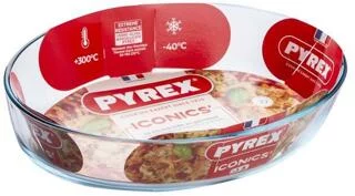 Форма овальна Pyrex Essentials 345B000/8044 30*21*6 см 2.2л скляна