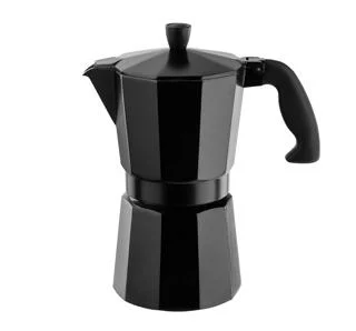 Кавоварка гейзерна Vinzer 50396 Moka Nero 9 чашок чорна