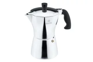 Кавоварка гейзерна Vinzer 89390 Moka Espresso на 9 чашок 450мл алюмінієва