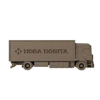 Картонний конструктор &quot;Cartonic 3D Puzzle NOVA POST TRUCK&quot;