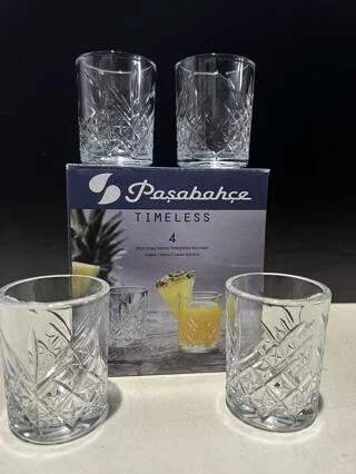 Набір чарок Pasabahce 52780 Timeless 4*62мл