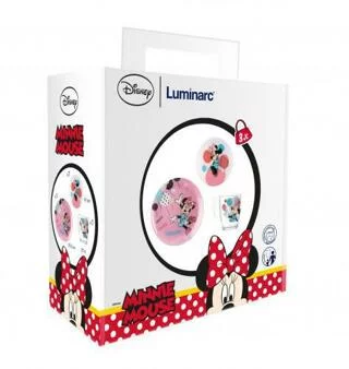 Набір дитячий Luminarc Disney Party Minnie N5279 3 предмета