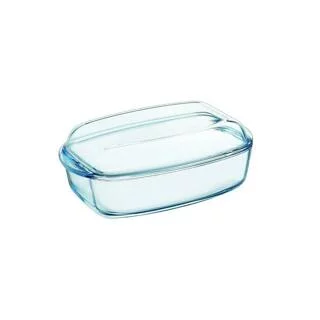 Гусятниця з кришкою скляна Pyrex Essentials 465AC00/1043 3+1.5л