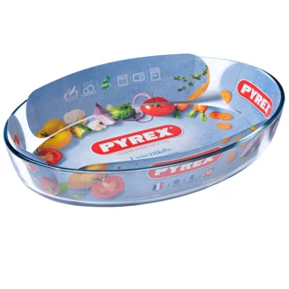 Форма овальна Pyrex Essentials 346B000/7646 35*24*6см 3л скляна