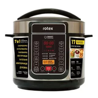 Мультиварка-скороварка Rotex REPC76-B